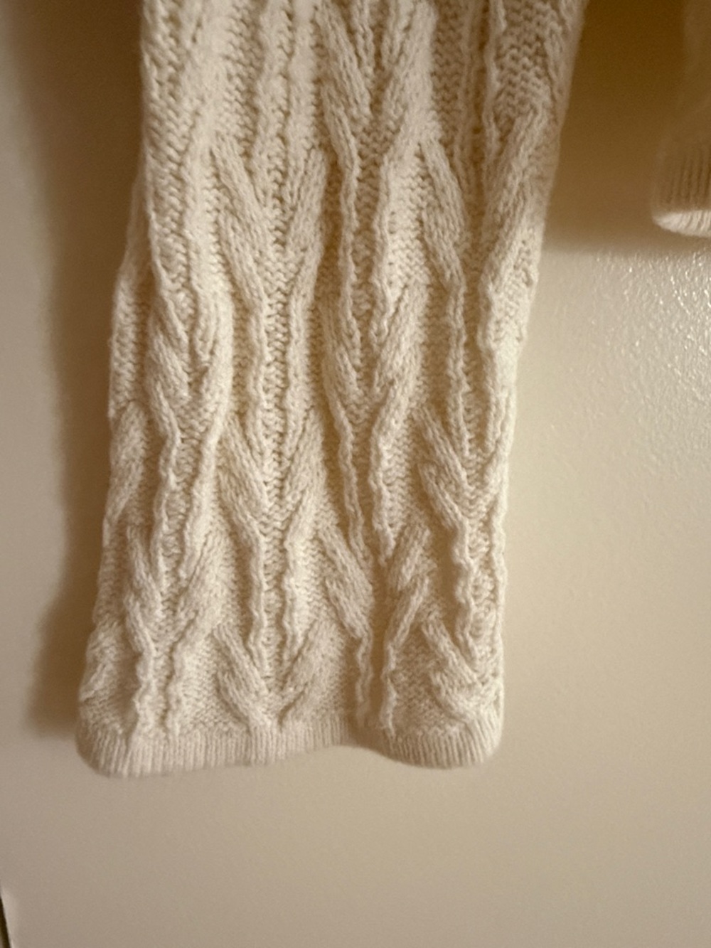 Lucky Brand Ivory Knit Tie-Front Sweater - Picture 4 of 7